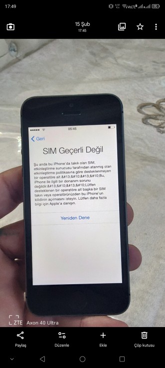 Apple iPhone 5s 16 GB