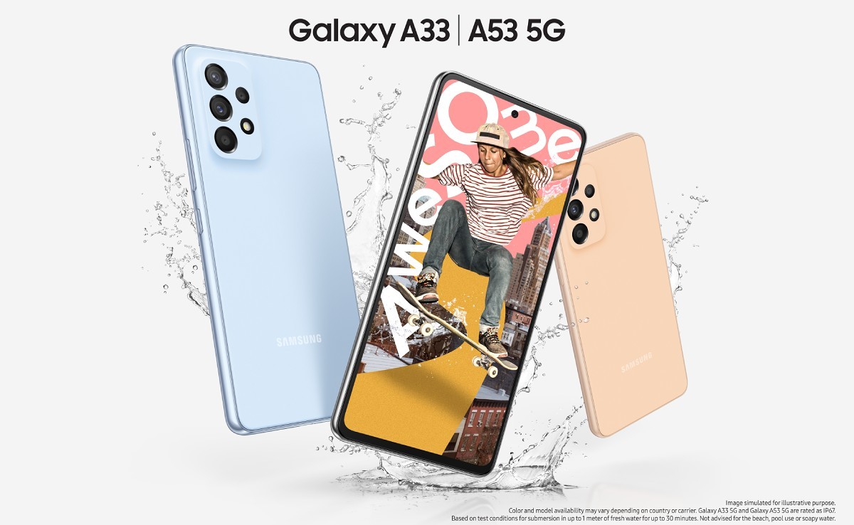 Galaxy A53 5G və Galaxy A33 5G modelləri