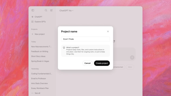 chatgpt-projects-feature-is-now-free