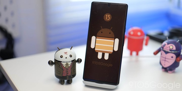 Google Android 13 önizləmə